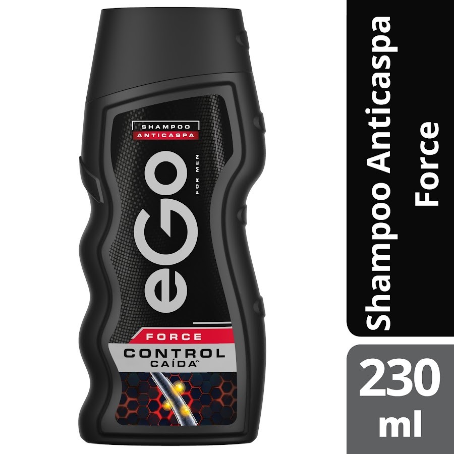 Shampoo Anticaspa EGO Force Control Caída x 230ml