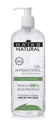 Gel Antibacterial Haiko Natural x1000ml
