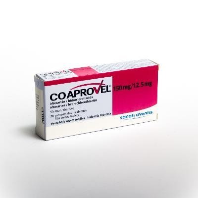 Coaprovel 150/12.5Mg Caja X28Com. Sanofi Irbesartán Hidroclorotiazida