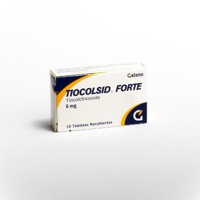 Tiocolsid Forte 8Mg. Tabletas Caja X10Tab. Galeno Tiocolchicósido