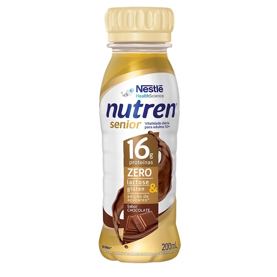 Bebida Nutren Senior Nestle Sabor a Chocolate x 200Ml