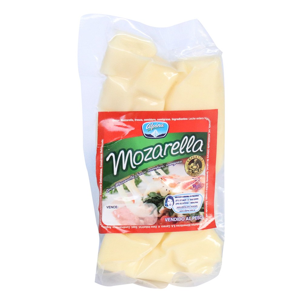 QUESO  MOZZARELLA ALPINA