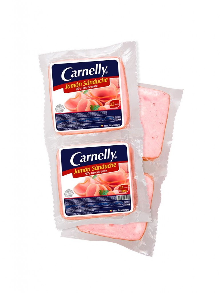 JAMON SANDUCHE AHUMADO CARNELLY