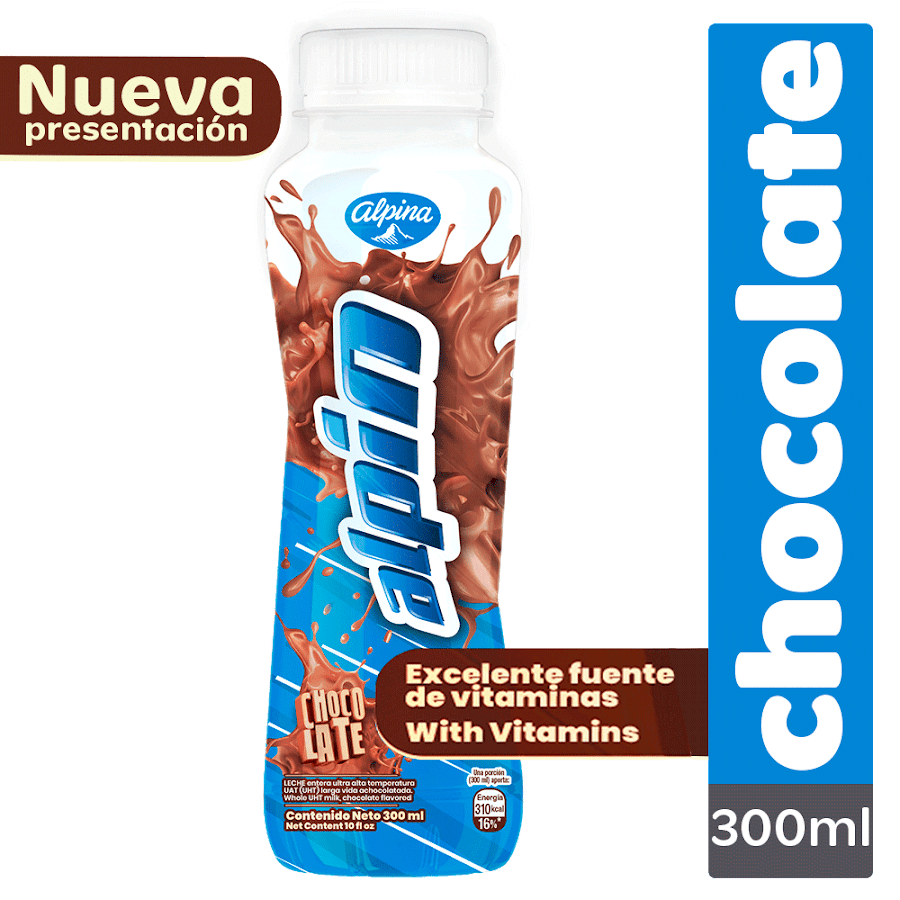 Alpin Botella Chocolate Alpina x 300ml