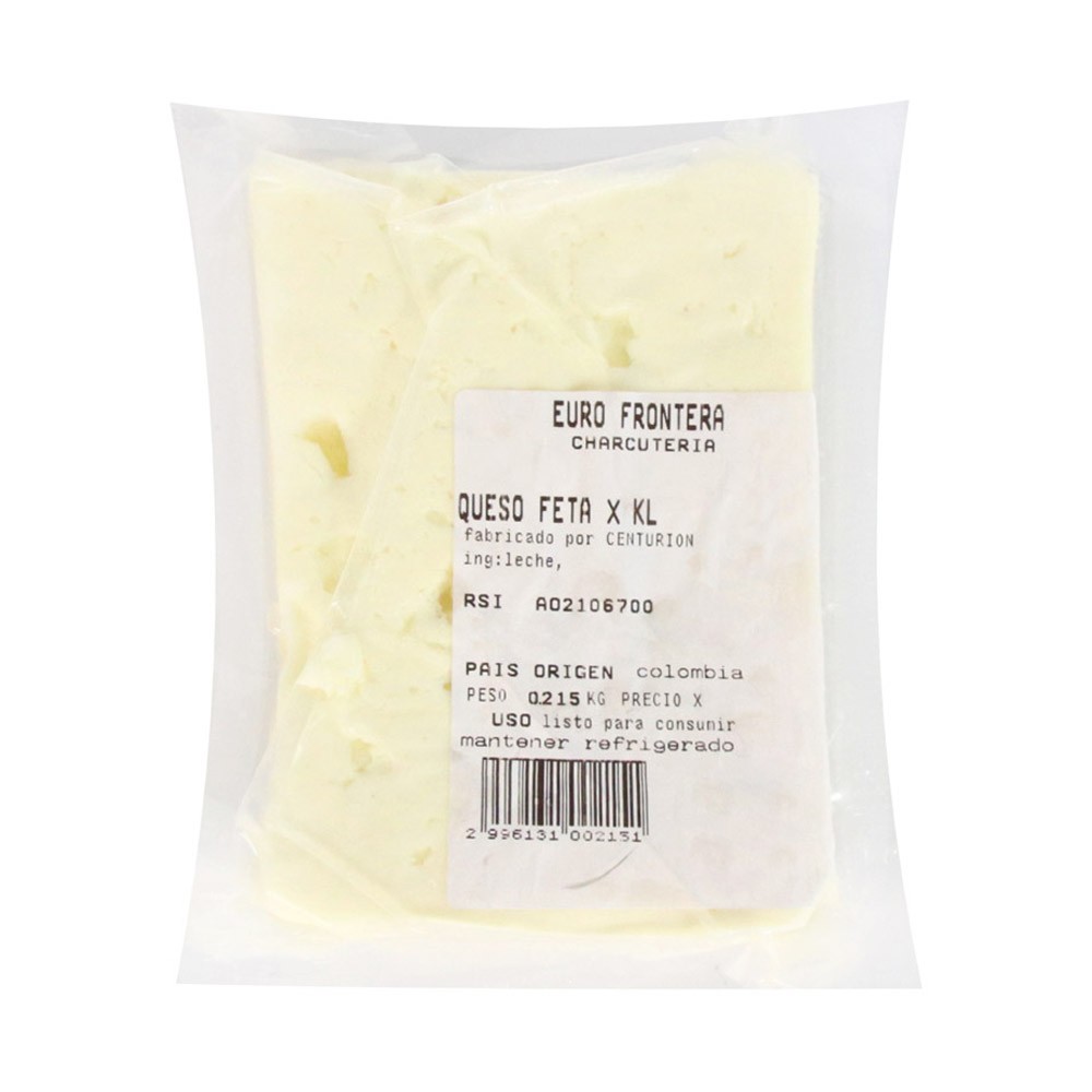 QUESO FETA NATURAL CENTURION*KL