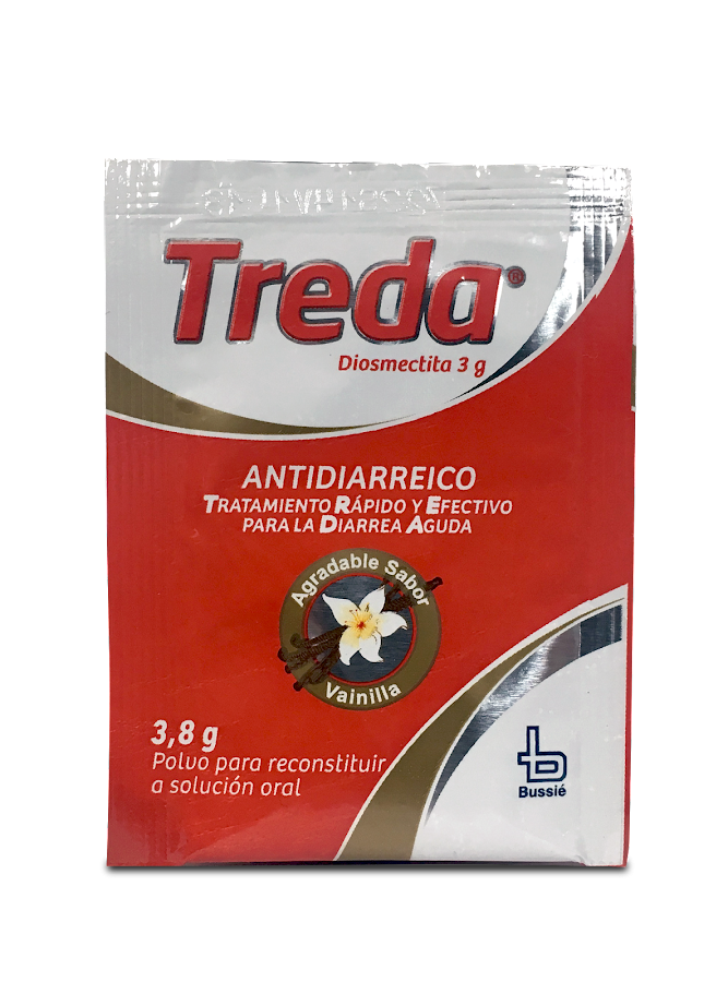Fracción Treda Vainilla x 1 sobre Bussie Diosmectita