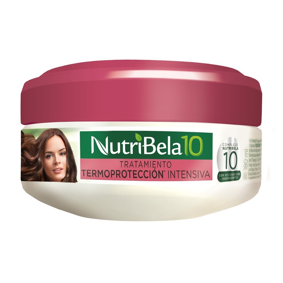 Tratamiento Capilar Nutribela10 Termoproteccion Pote x 180Ml