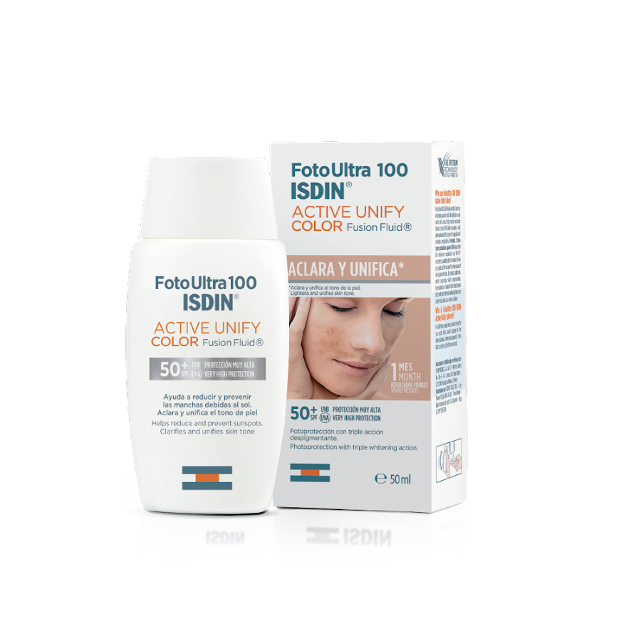 Protector Solar ISDIN Fotoultra 100 active unify col 50ml c/f