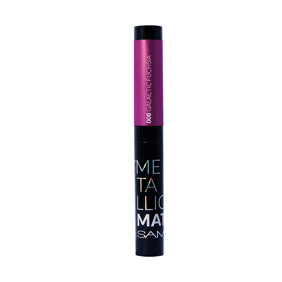 Labial Mate Metal Samy Galactic Fuchsia #8 x2gr