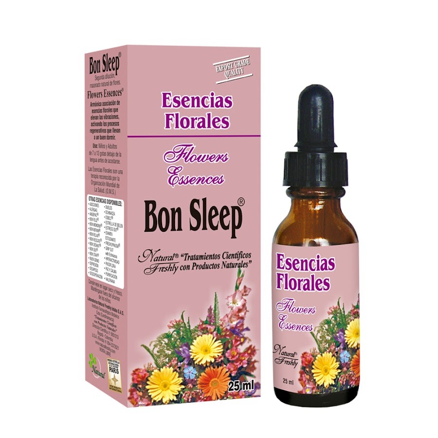 Bon Sleep Frasco x25Ml. Natural Freshly Esencias Florales