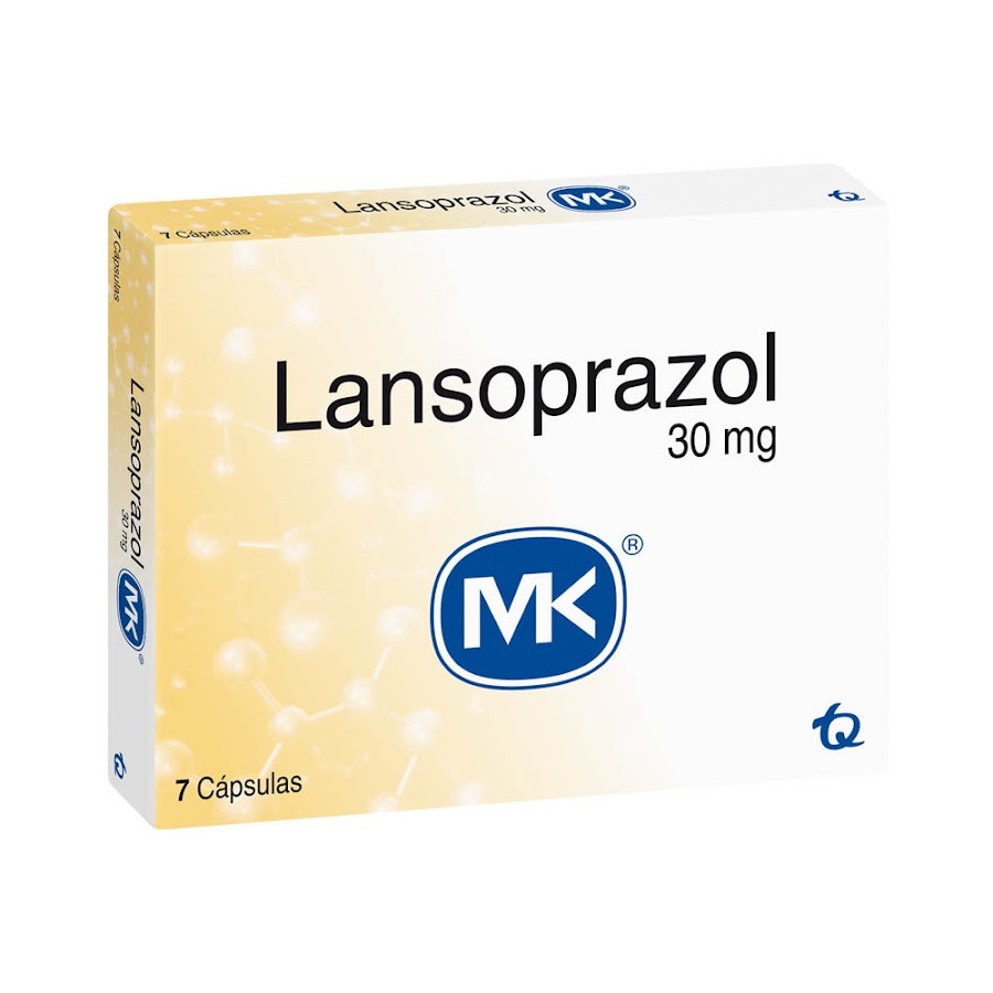 Lansoprazol MK 30mg Cápsula Caja x7Cáp.