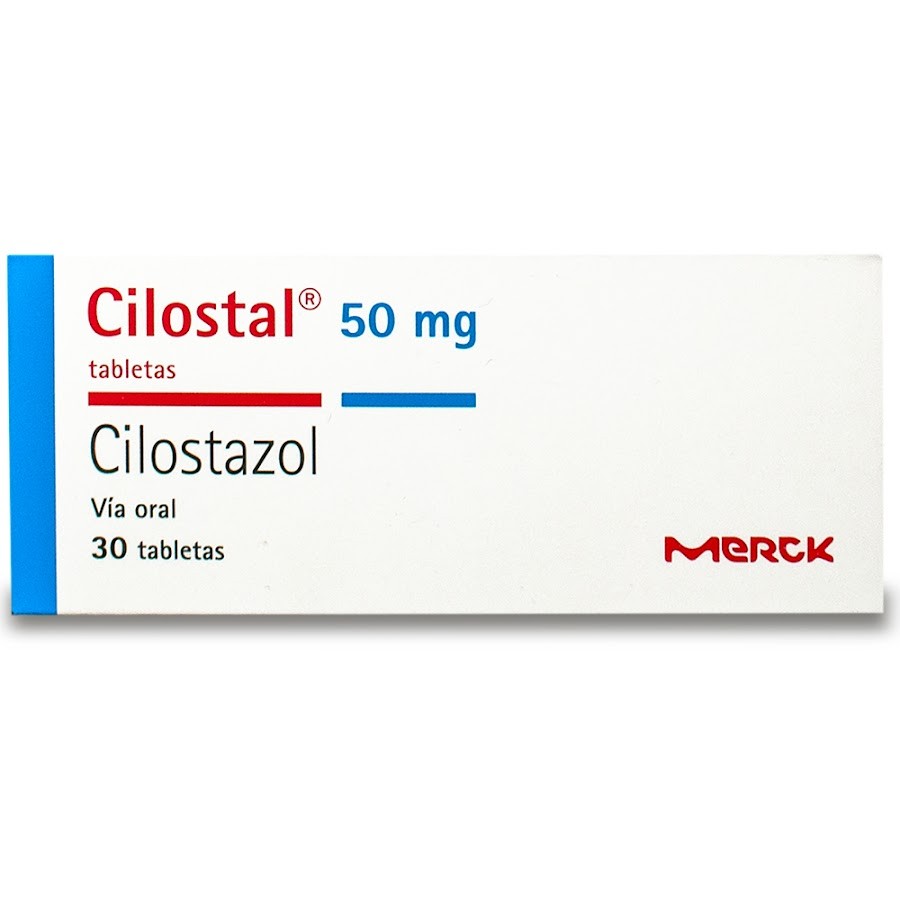 Cilostal 50Mg Tabletas Caja x30Tab. Merck Cilostazol