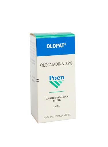 Olopat 0.2% Solución Oftálmica x5ml. POEN Olopatadina