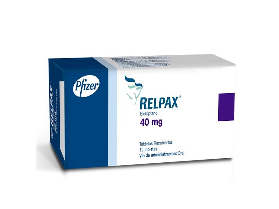Relpax 40Mg Caja X 12 Tab Eletriptan