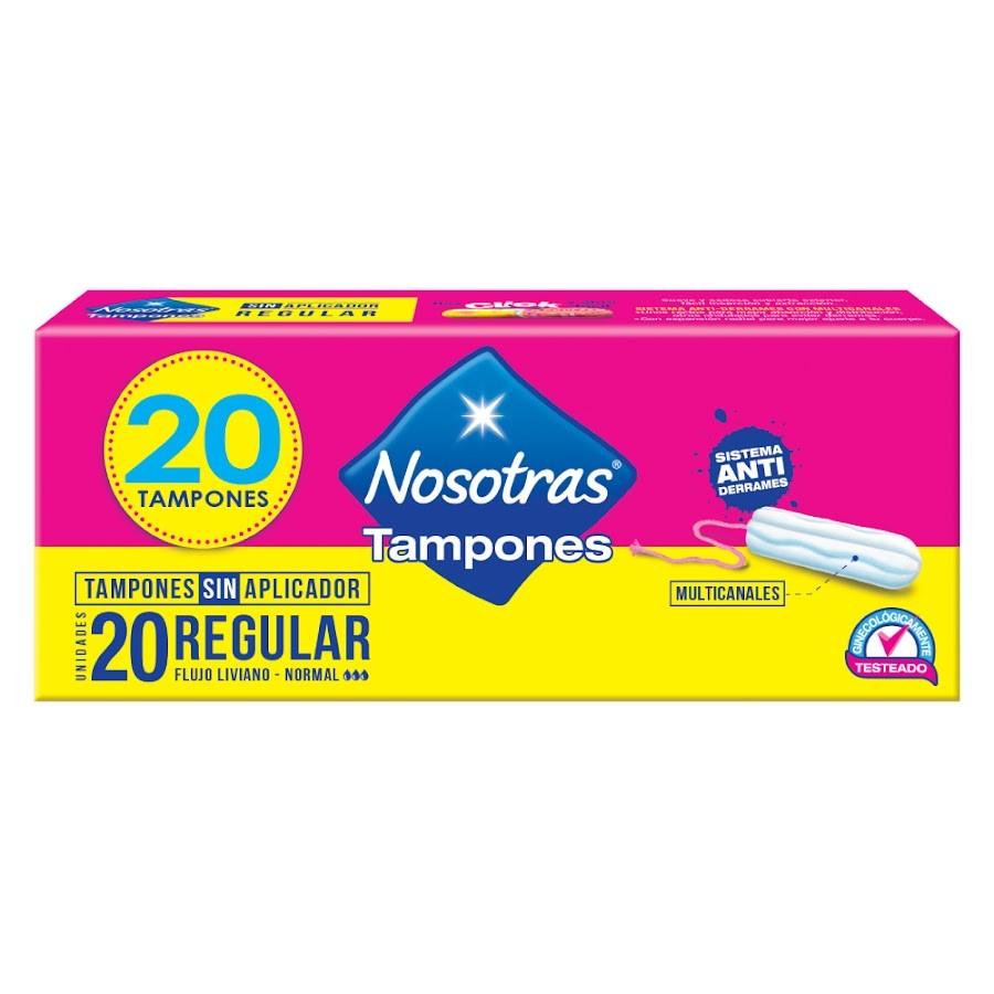 Tampones Nosotras Digitales Regular x20und