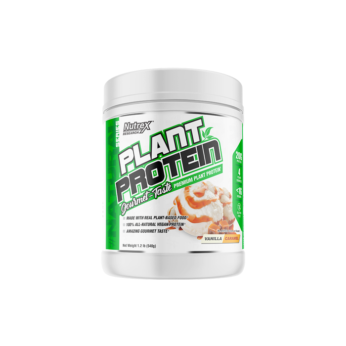 Plant Protein Nutrex Sabor Vainilla Caramel x 540g