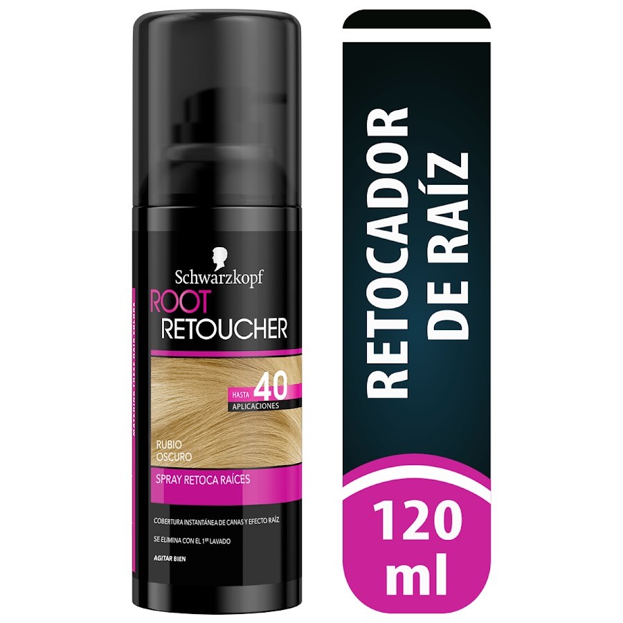Retoca Raices Root Retoucher Rubio Oscuro spray x120ml