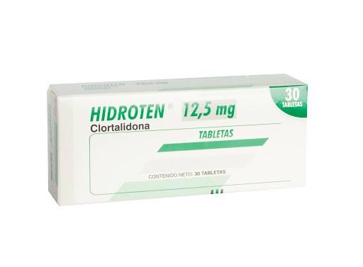 Hidroten 12.5Mg Tabletas Caja X30Tab. Farma Clortalidona
