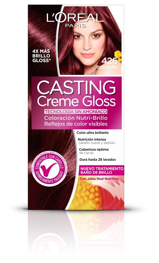 Casting Tinte Creme Gloss 426 Borgona Sin Amoniaco x45gr.