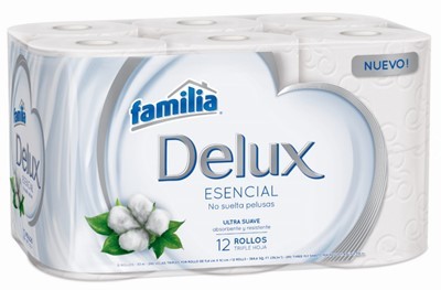 Papel higienico Familia Delux Esencial x 12 Rollos