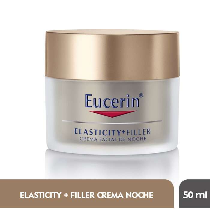 Crema Eucerin Facial Noche  Hyaluron-Filler+Elasticity Antiedad X 50
