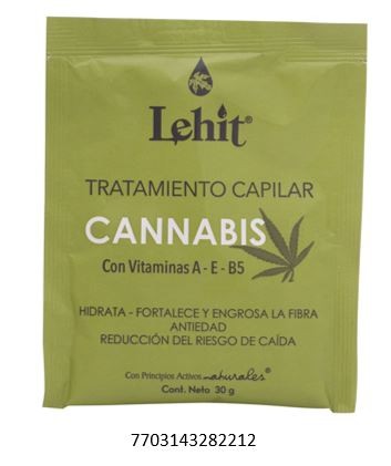 Tratamiento Capilar Lehit Cannabis Sobre x 30Gr
