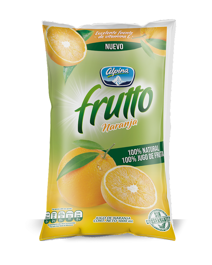 Fruto Naranja Alpina x 1000ml