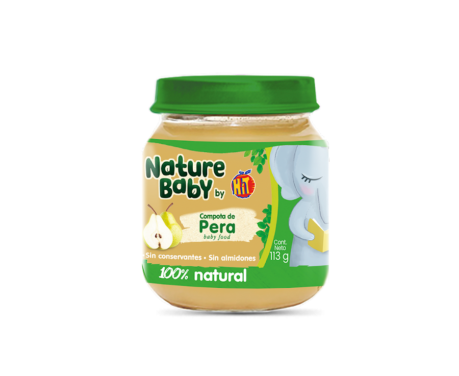 Compota By Hit Nature Baby Pera x113gr