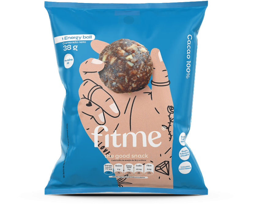 Energy Balls Fit Me Cacao 100% Superfuds 40g