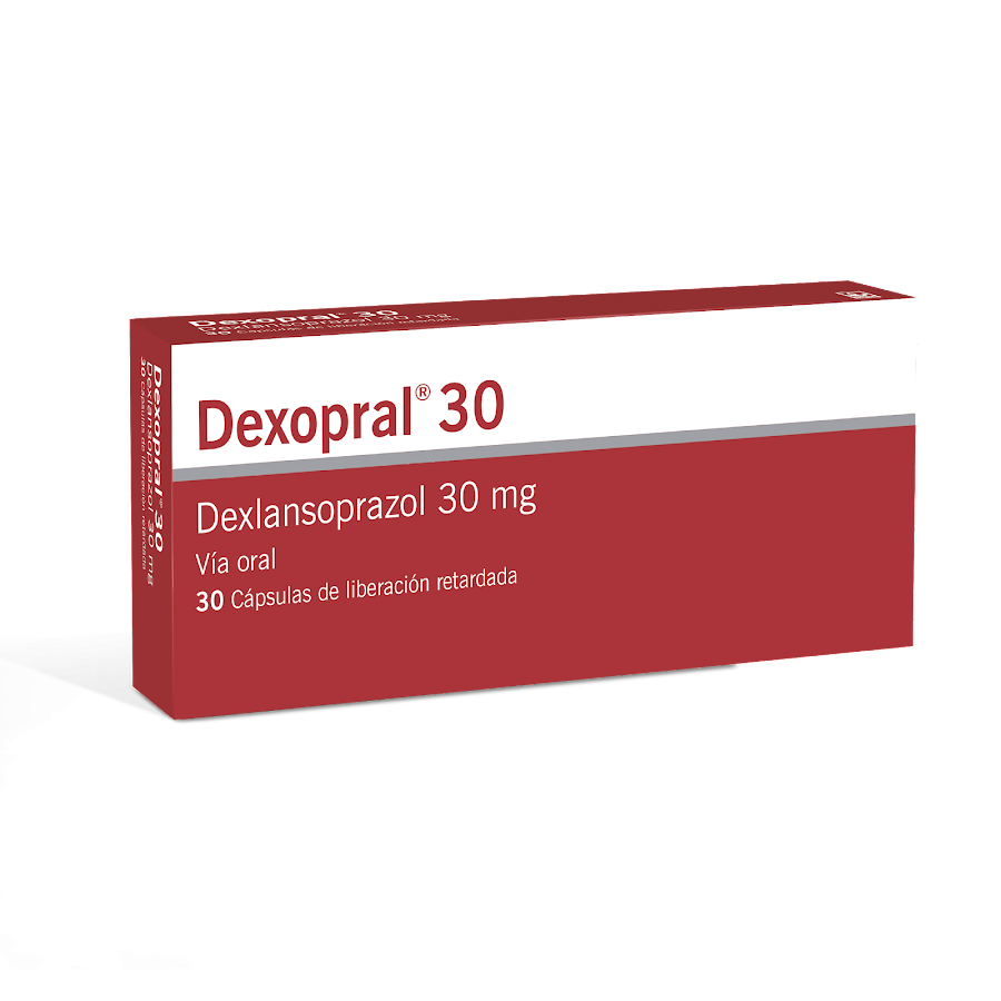 Dexopral 30 Siegfried Dexlansoprazol 30Mg Caja x 30Cap