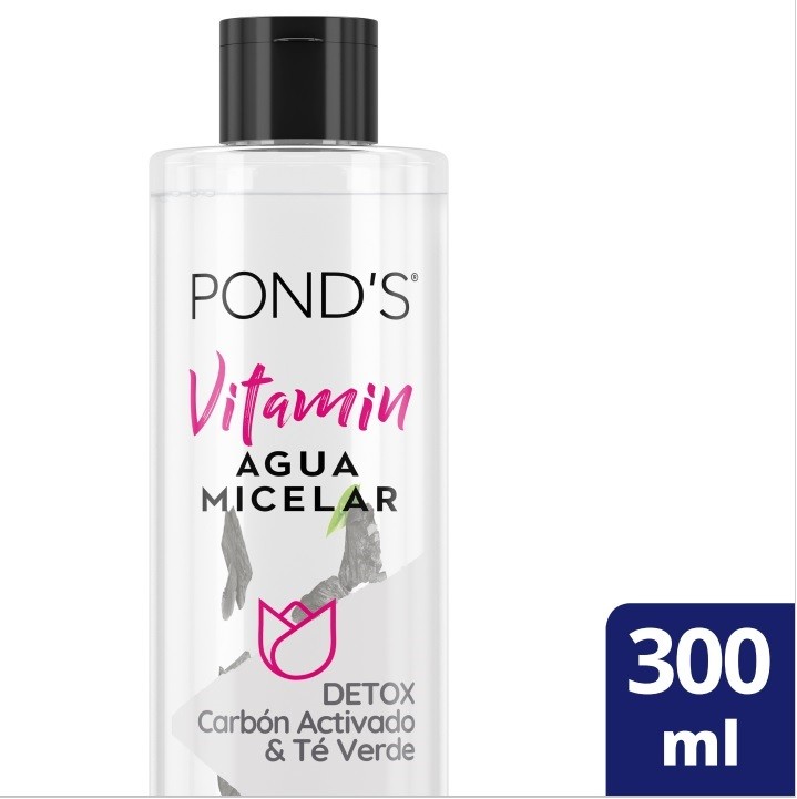 Agua Micelar Ponds Detox x 300Ml
