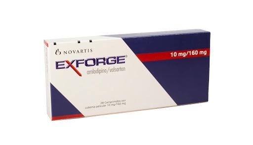 Exforge 10/160Mg Comprimidos Caj.x28Com. Novartis Amlodipino Valsartán