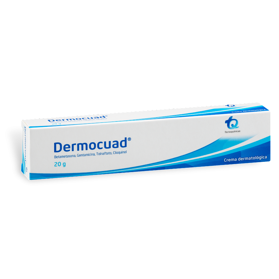 DERMOCUAD CREMA TUBO X20G. MK BETAMETASONA GENTAMICINA TOLN