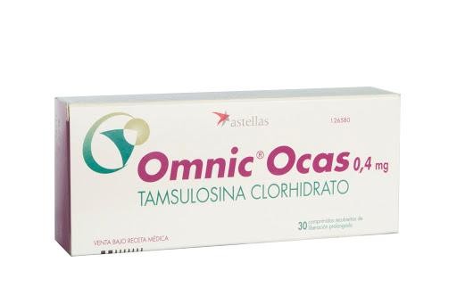 Omnic Ocas 0.4mg Com. Caja x30Com ASTELLAS Tamsulosina Clorhidrato