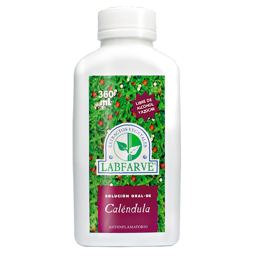 SOLUCIÓN ORAL DE CALÉNDULA FRASCO X360ML.