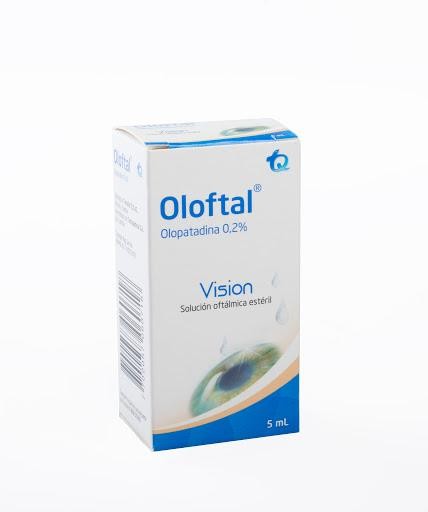 Oloftal MK 0.2% Solución Oftálmica x5ml. TQ Olopatadina
