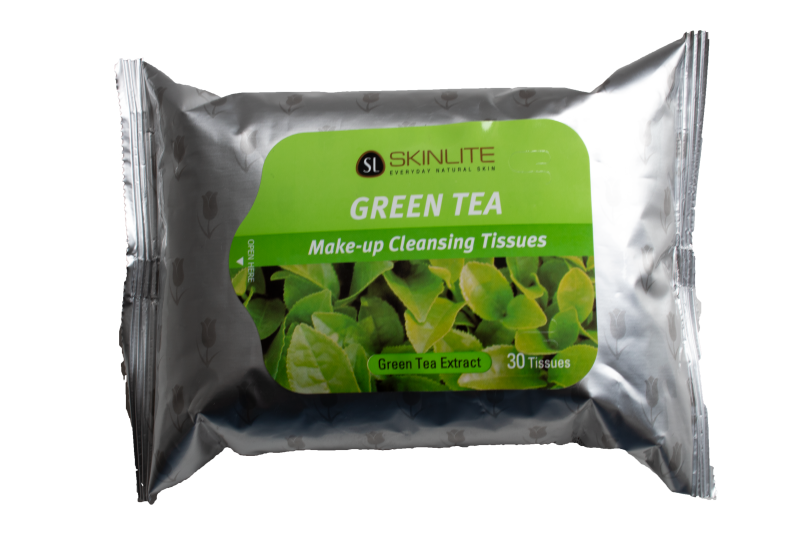 Toallas Skinlite Desmaquillantes Té Verde x30und
