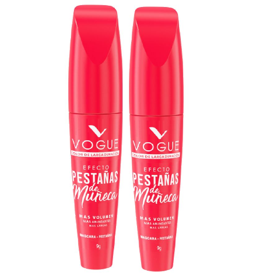$Oferta Pestañina Vogue Muñeca x 2Und de 9Gr c/u
