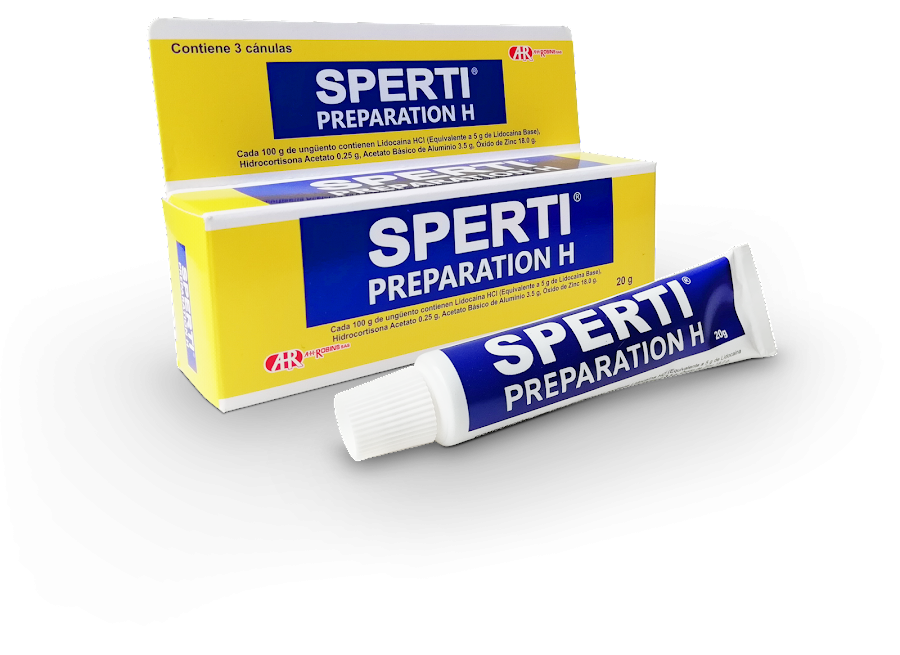 Sperti Preparation H Tubo X20grs