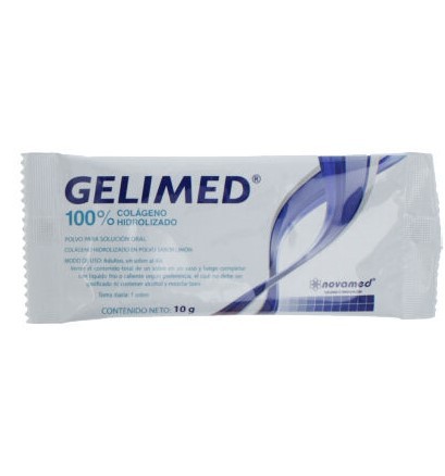FRACCIÓN COLÁGENO GELIMED 100% HIDROLIZADO POLVO SOBREX10G