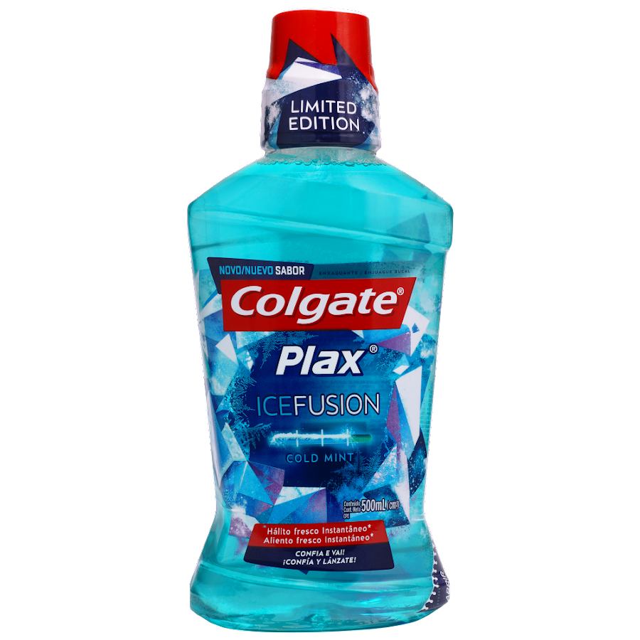 Enjuague Bucal Colgate Plax Ice Fusion x 500Ml