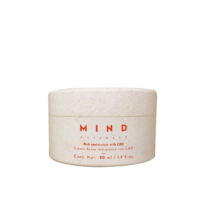 **Crema Extra Hidratante Con CBD Mind Naturals x 50ml