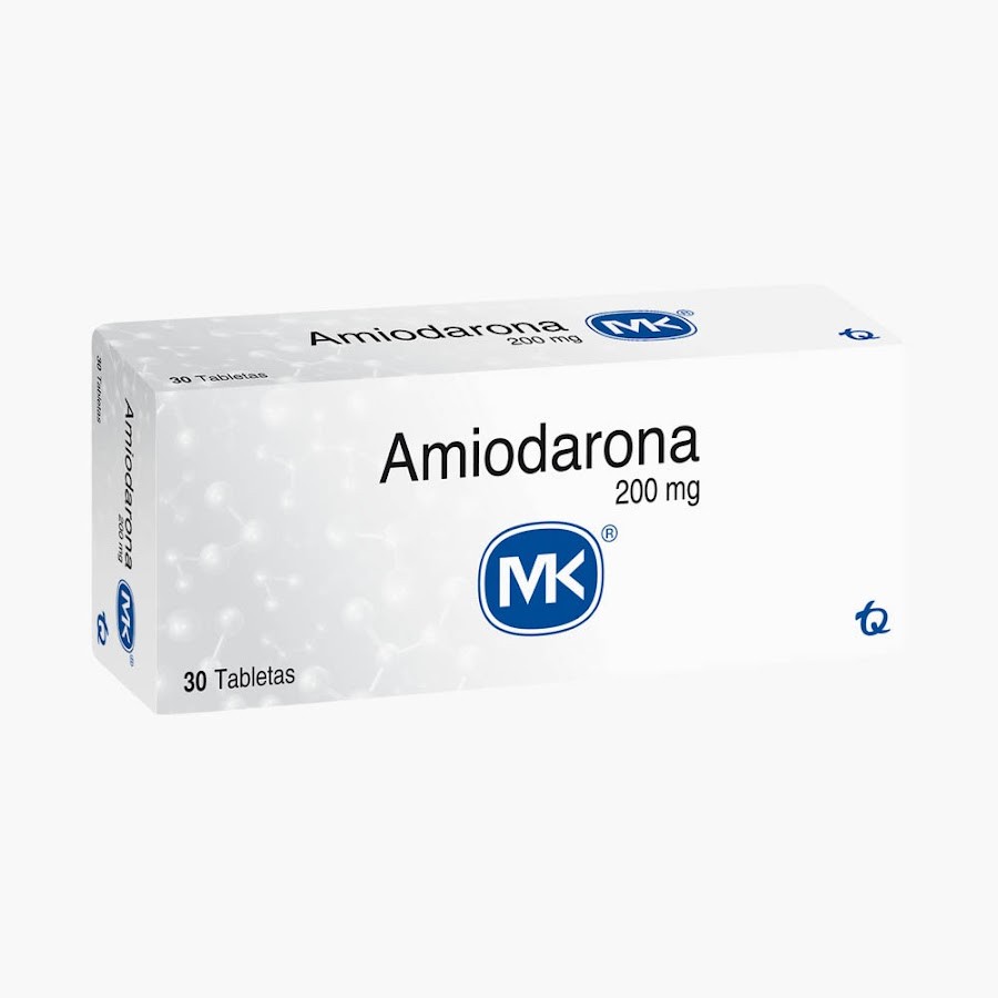 Amiodarona MK 200Mg Caja X 30 Tabletas