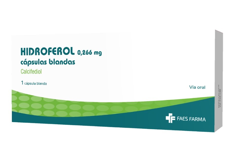 Hidroferol Calcifediol  0,266mg x1 Cap Blanda