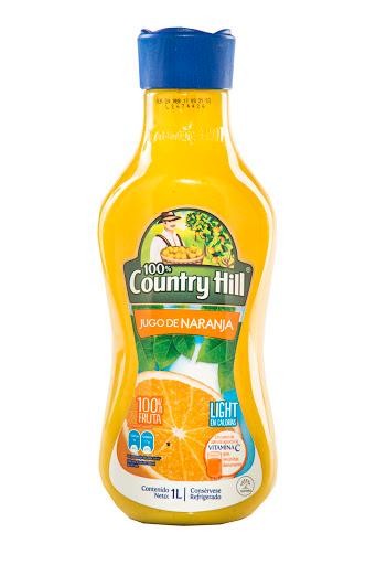 Jugo COUNTRY HILL 100% Naranja Light x1L.
