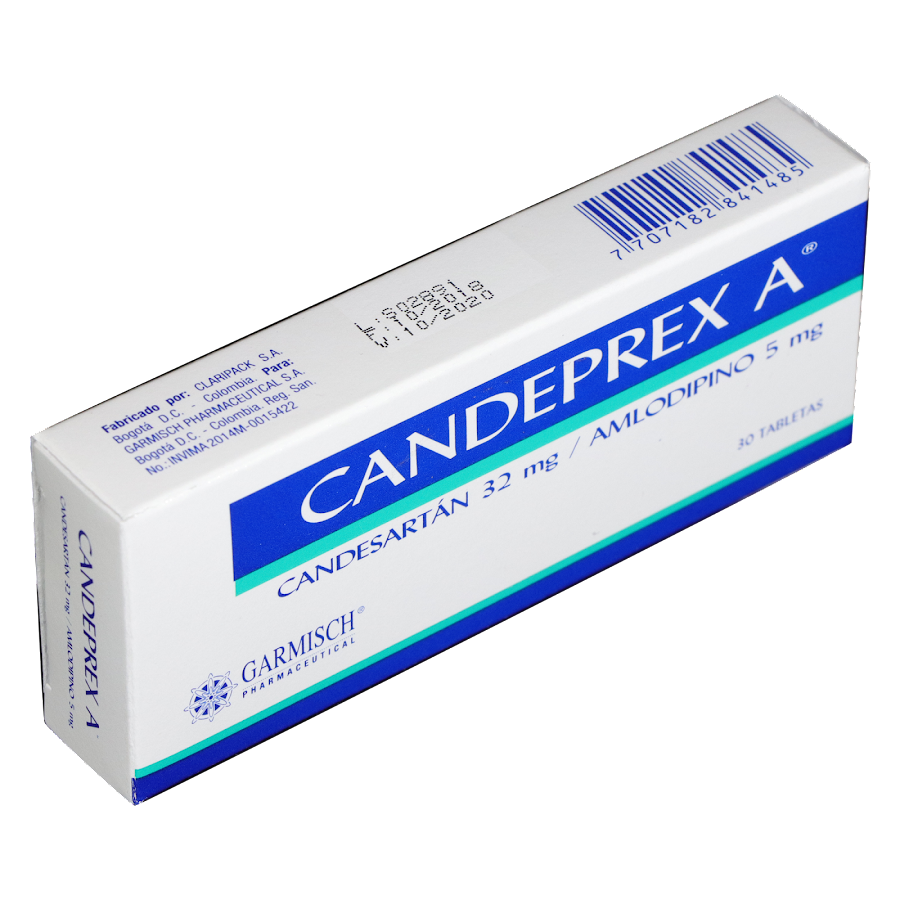 Candeprex A Garmisch Candesartan 32Mg Amlodipino 5Mg Caja x 30Tab