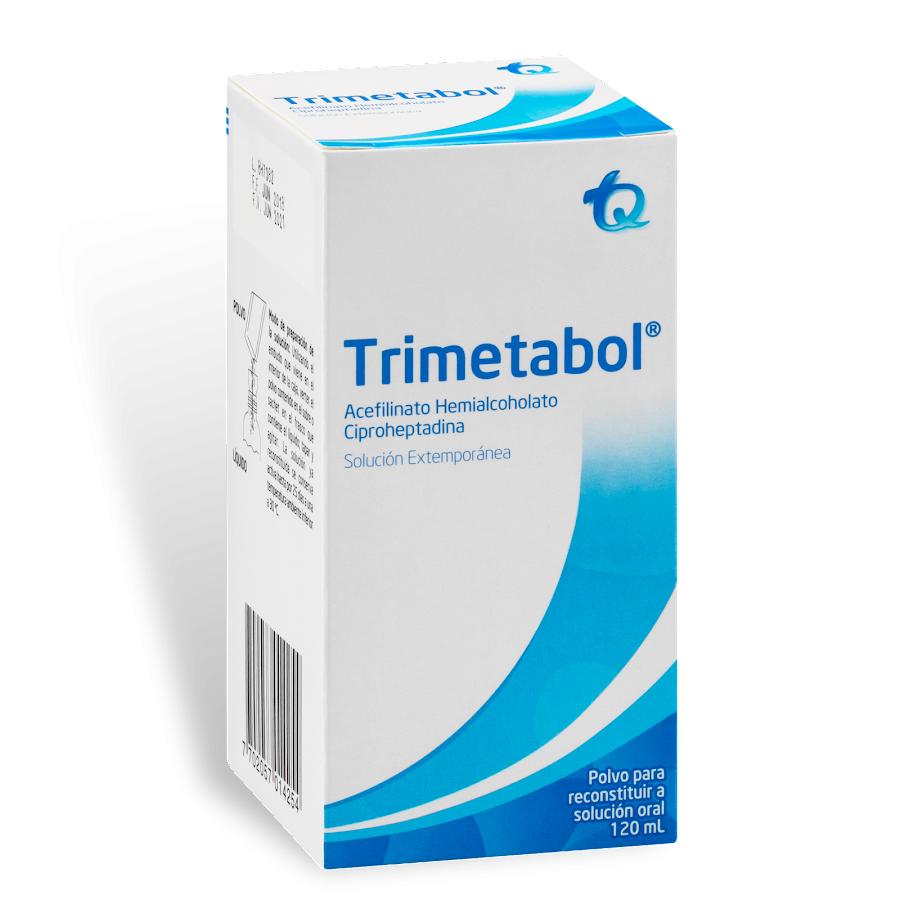 Trimetabol Sol. Oral Fco. x120ml. TQ Acefilinato Ciproheptadina