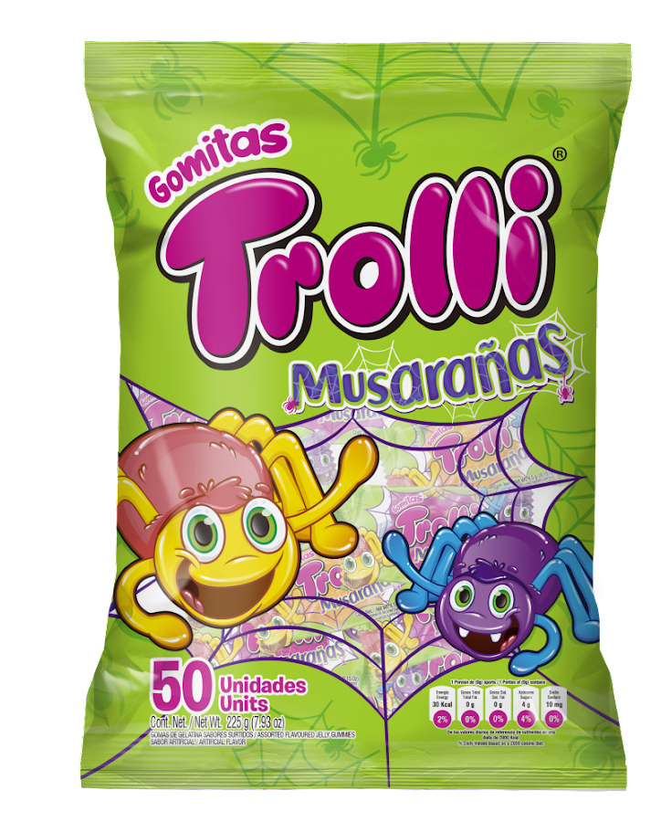 Gomitas Trolli Musarañas Edición Halloween  x225gr