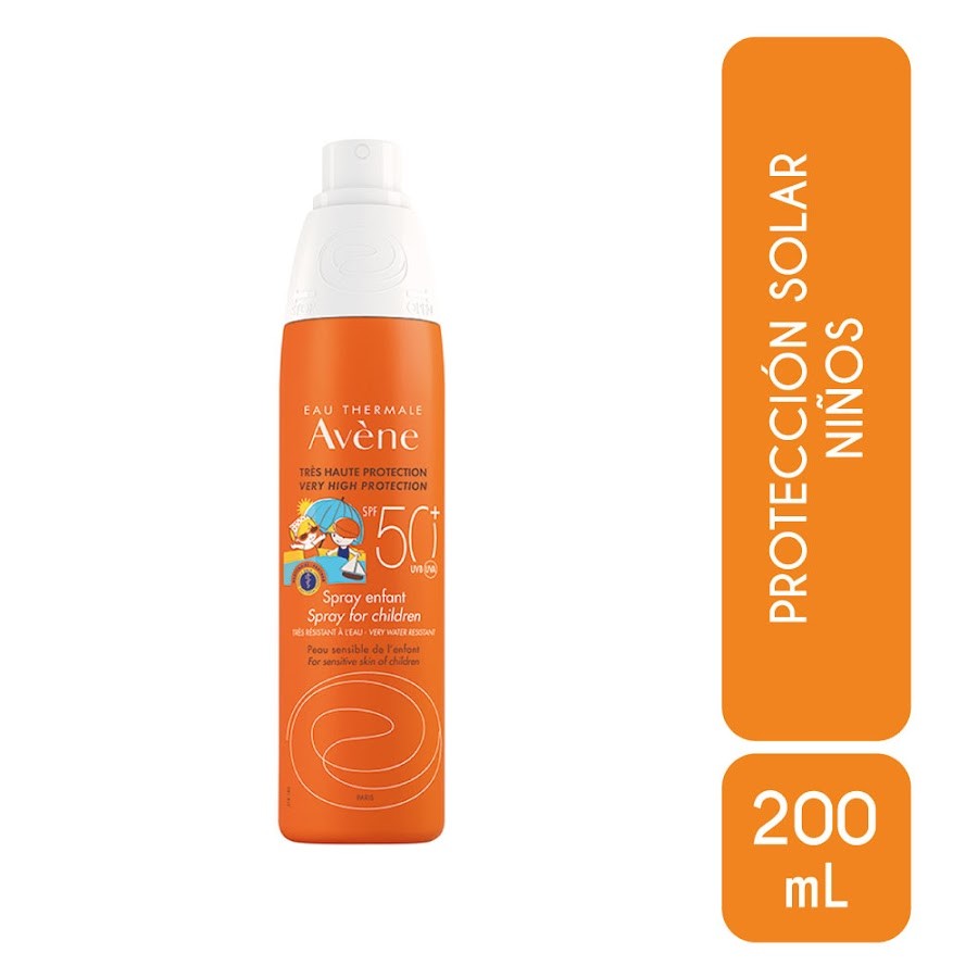 Protector Solar Avene Niños SPF 50+ Sin Perfume x200ML