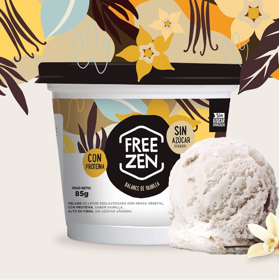 Helado Freezen Sabor Vainilla x85gr